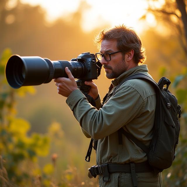 Wildlife Photography Workshop in Action